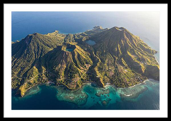 Flores Island From Above