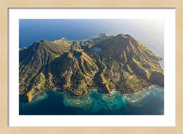 Flores Island From Above
