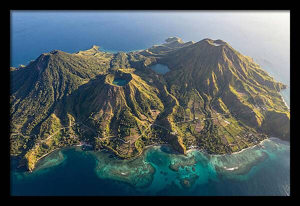 Flores Island From Above