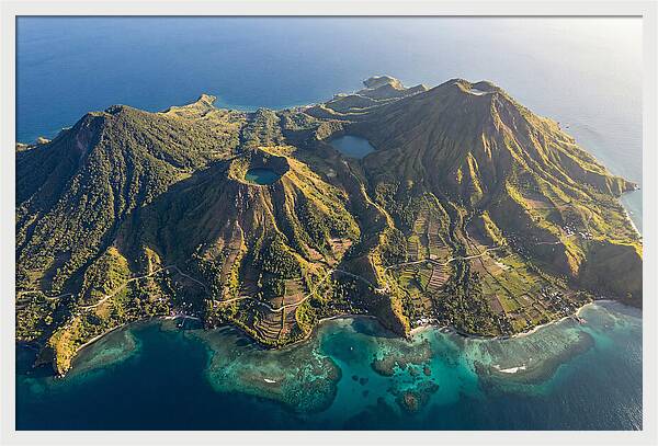 Flores Island From Above