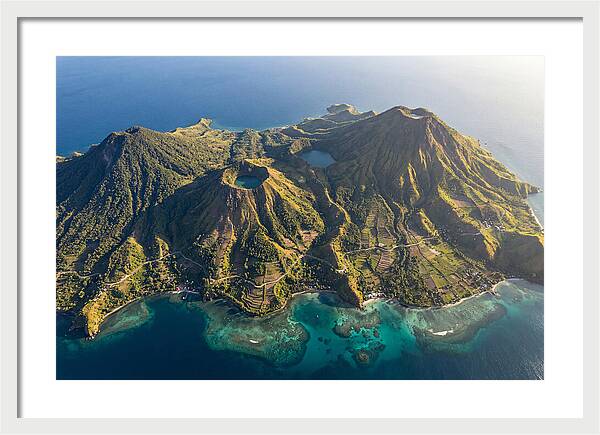 Flores Island From Above