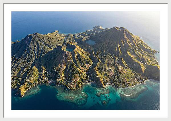 Flores Island From Above