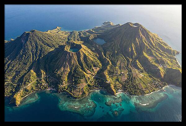 Flores Island From Above