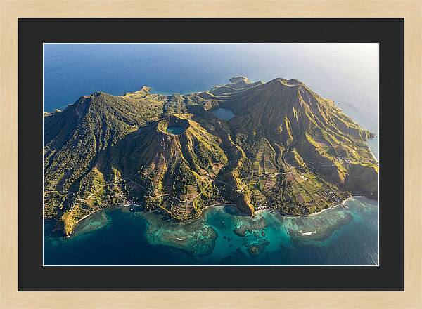 Flores Island From Above