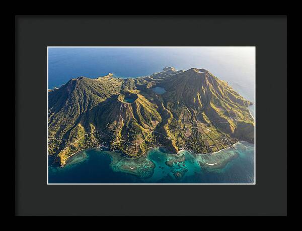 Flores Island From Above