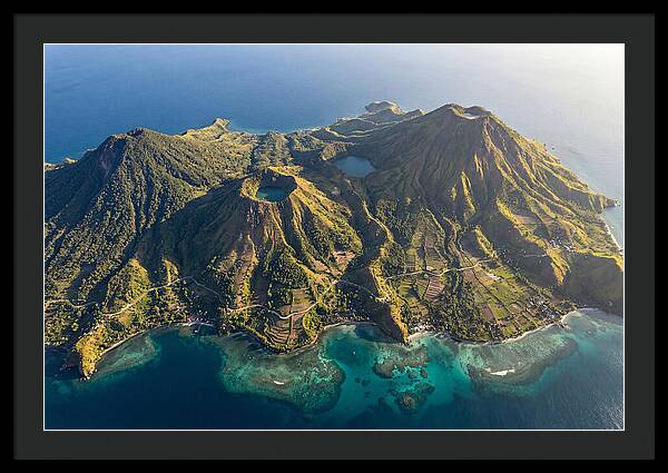 Flores Island From Above