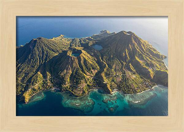 Flores Island From Above
