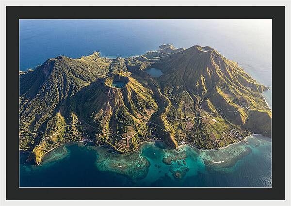 Flores Island From Above