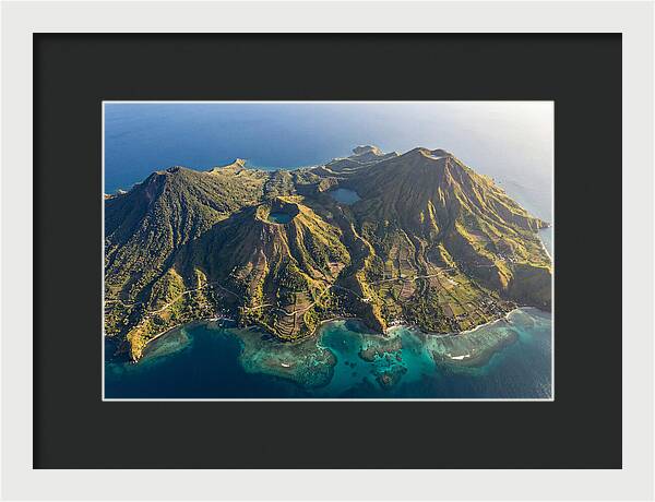 Flores Island From Above