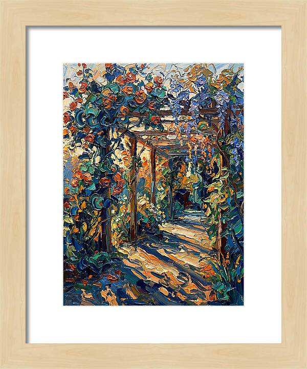Flourishing Pergola Oasis