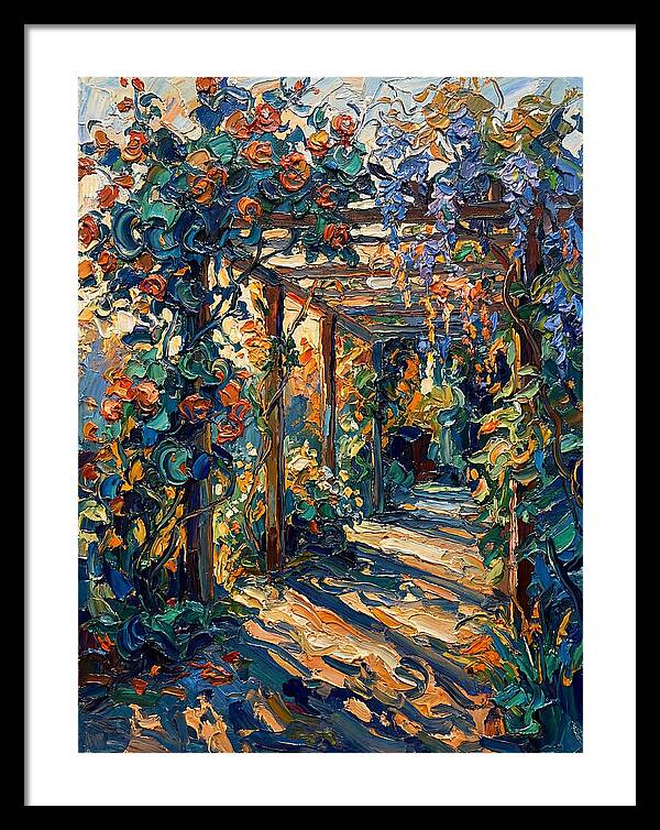 Flourishing Pergola Oasis