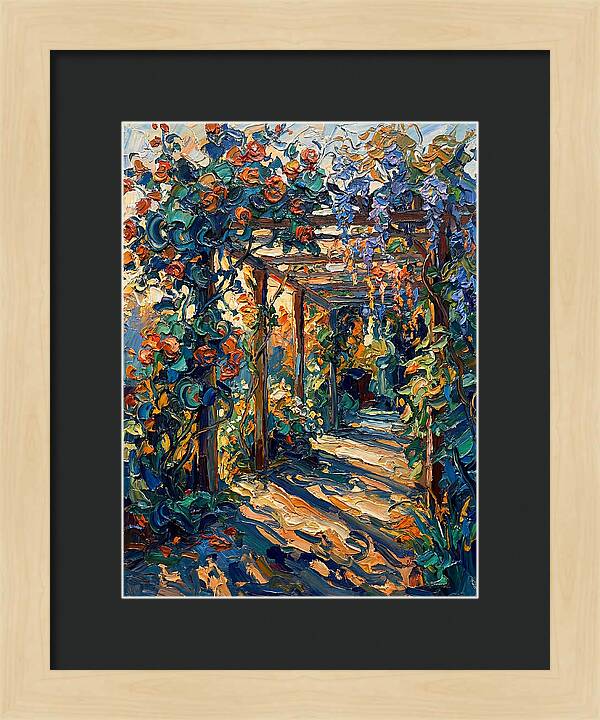 Flourishing Pergola Oasis