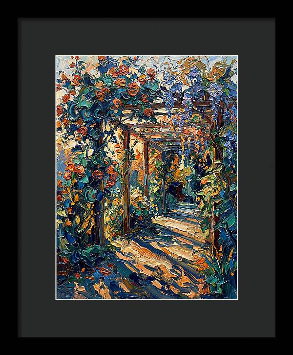 Flourishing Pergola Oasis