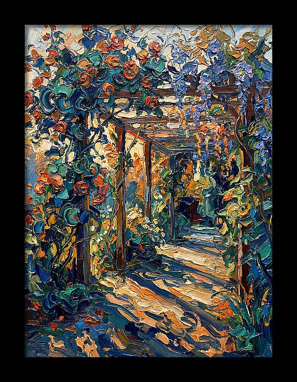 Flourishing Pergola Oasis