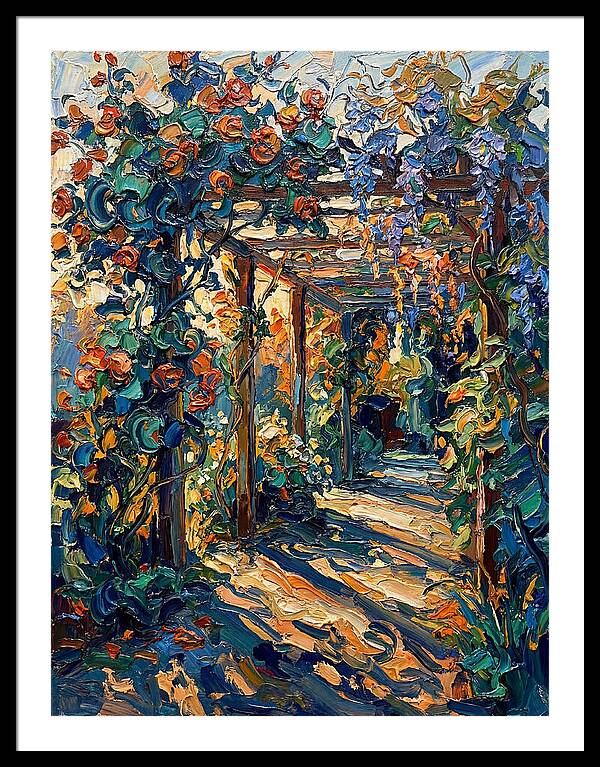 Flourishing Pergola Oasis