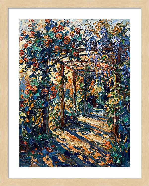 Flourishing Pergola Oasis