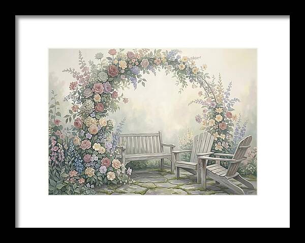 Flower Archway Embracing Serenity