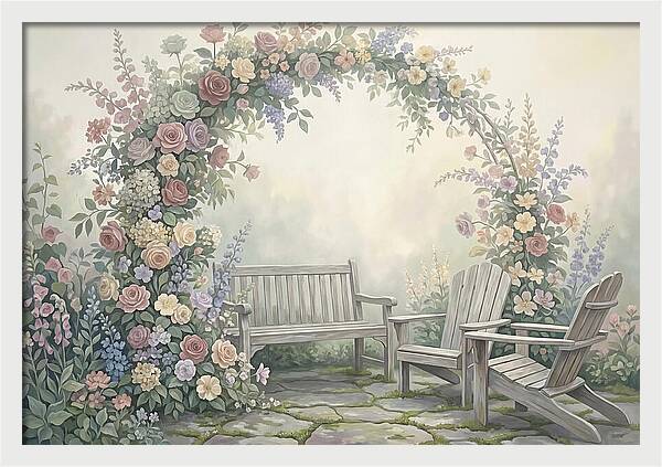 Flower Archway Embracing Serenity