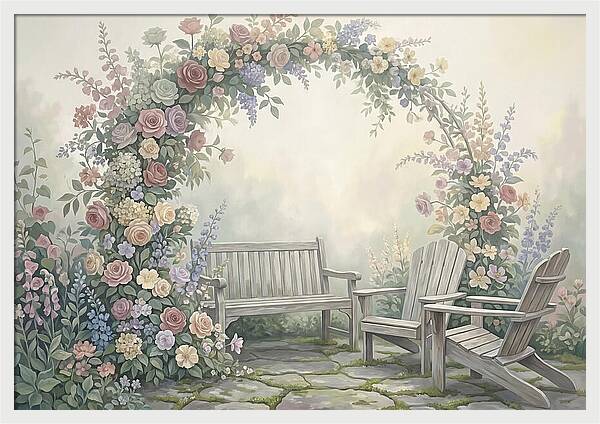 Flower Archway Embracing Serenity