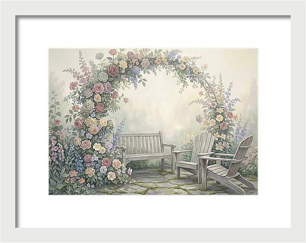 Flower Archway Embracing Serenity