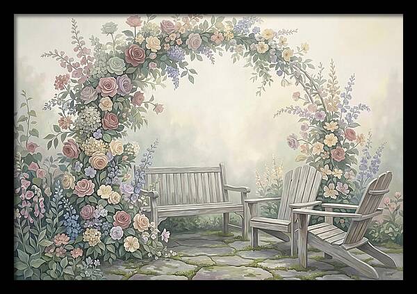 Flower Archway Embracing Serenity