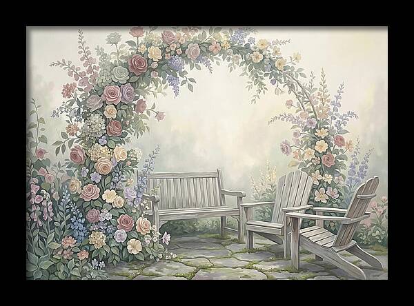 Flower Archway Embracing Serenity