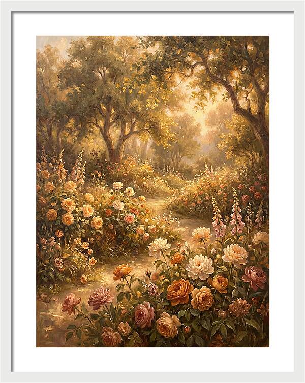 Flower Garden Pathway