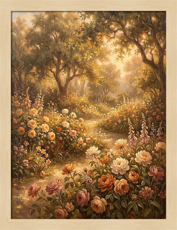 Flower Garden Pathway