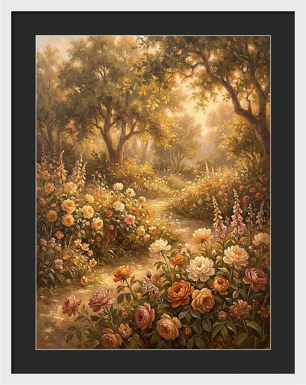 Flower Garden Pathway