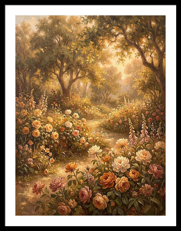 Flower Garden Pathway