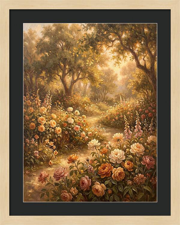 Flower Garden Pathway