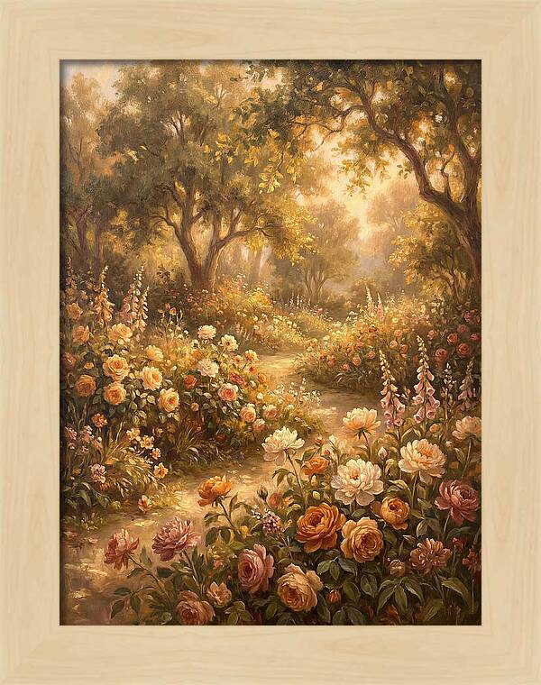 Flower Garden Pathway