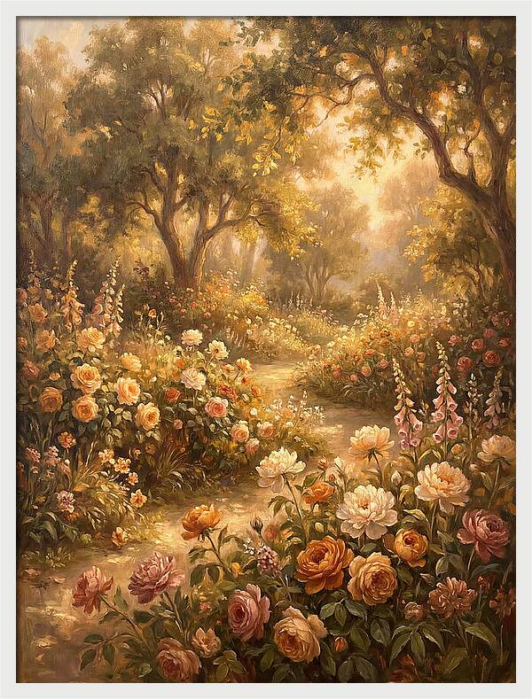 Flower Garden Pathway