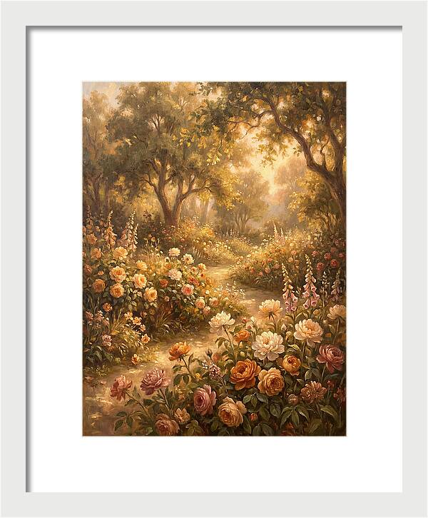 Flower Garden Pathway
