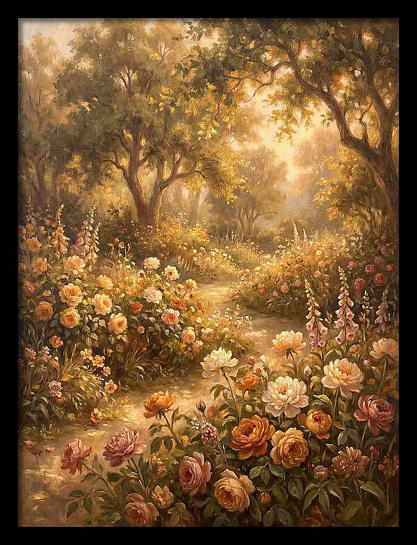 Flower Garden Pathway