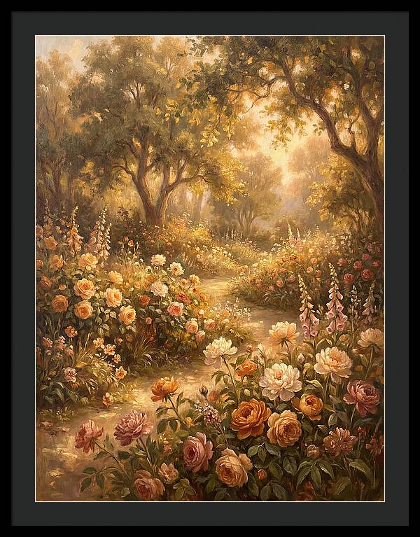 Flower Garden Pathway