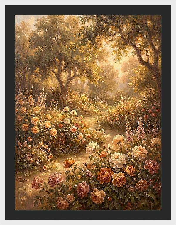 Flower Garden Pathway