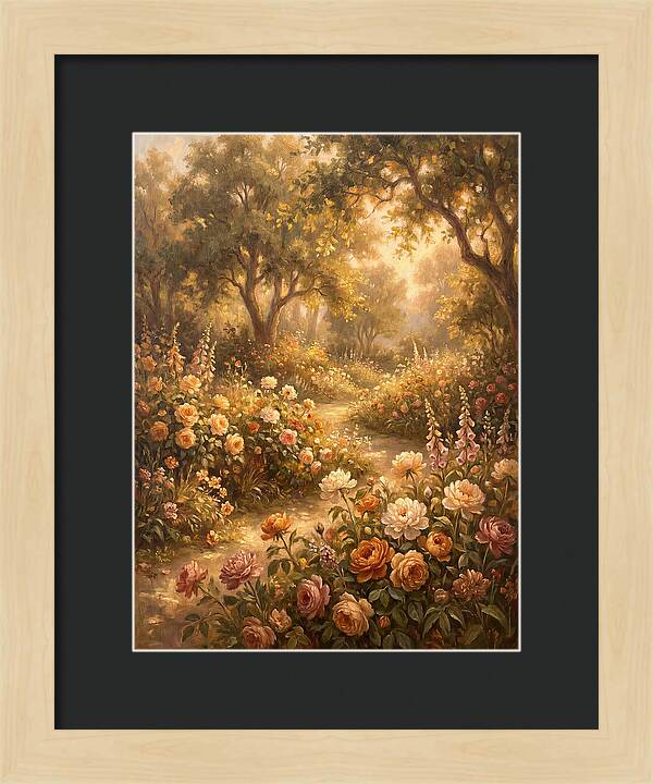 Flower Garden Pathway