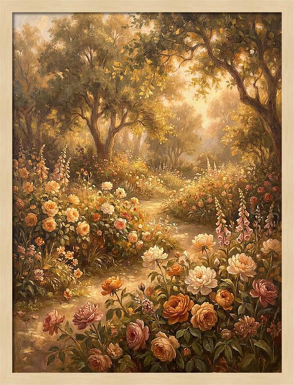 Flower Garden Pathway