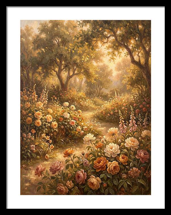 Flower Garden Pathway