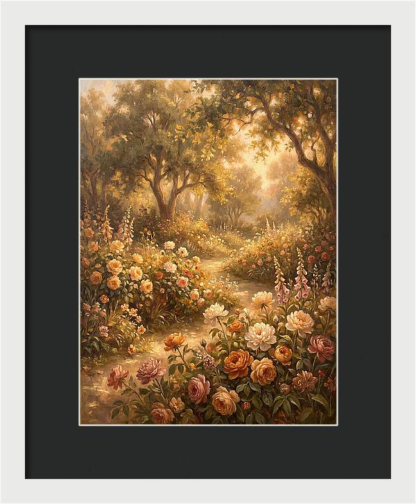Flower Garden Pathway
