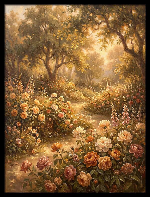 Flower Garden Pathway