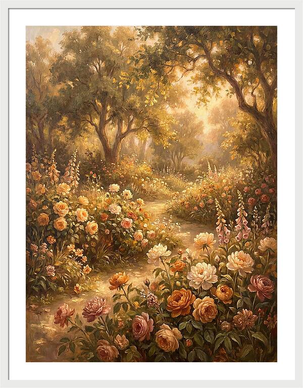 Flower Garden Pathway