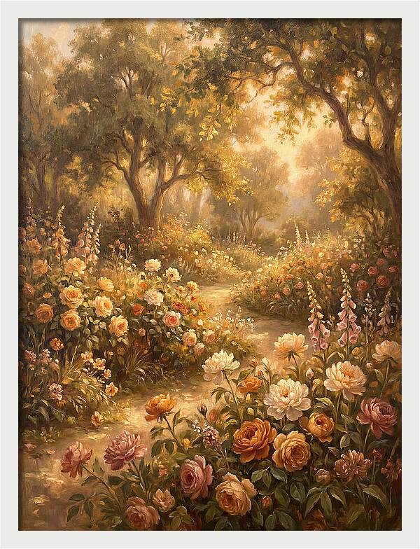 Flower Garden Pathway