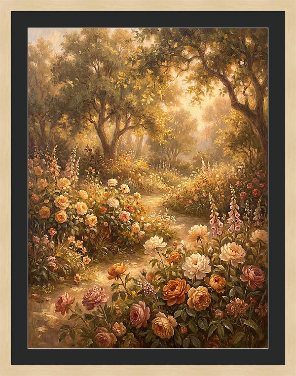 Flower Garden Pathway