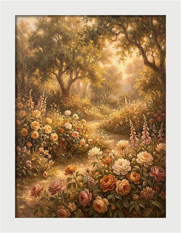 Flower Garden Pathway