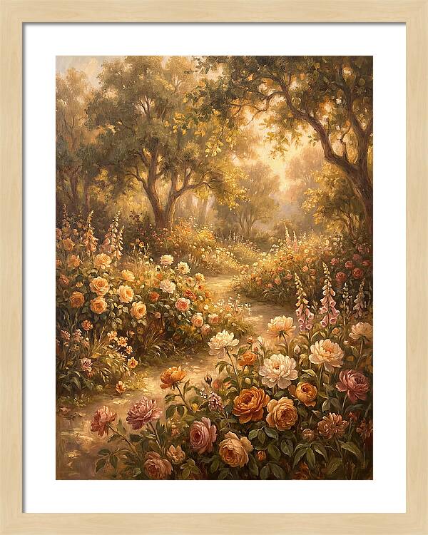 Flower Garden Pathway