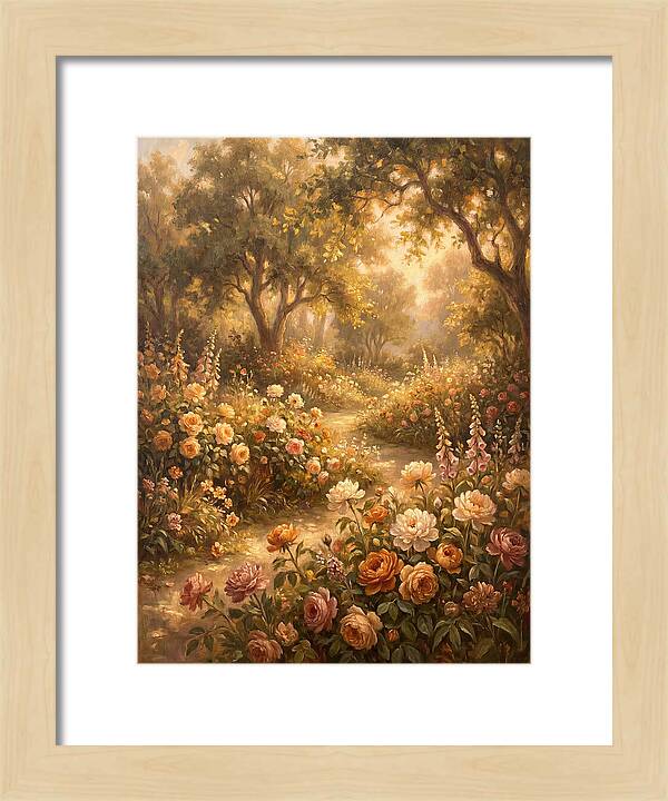 Flower Garden Pathway