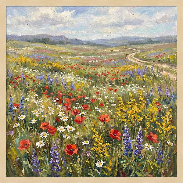 Flower Meadow Serenity