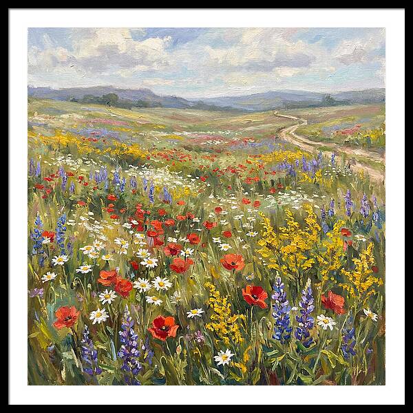 Flower Meadow Serenity